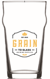Nonic Pub Beer Glass 16oz - Grain To Glass Inc