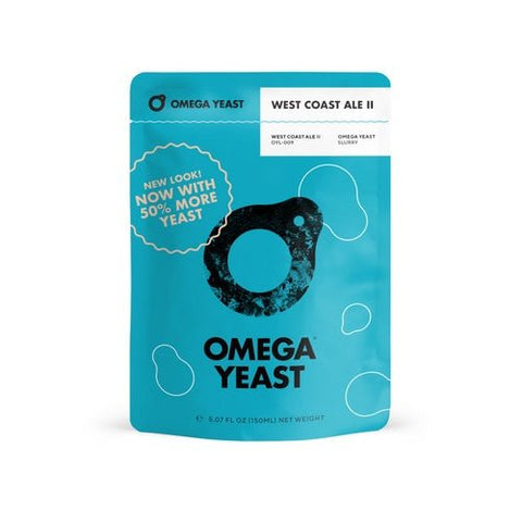 Omega Yeast - West Coast Ale II OYL - 009 - Grain To Glass Inc