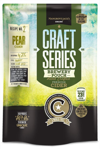 Pear Cider Kit - Mangrove Jack's - Grain To Glass Inc
