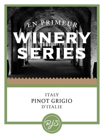 Pinot Grigio (Italy) En Primeur 30 Pack Wine Labels - HJL Designs - Grain To Glass Inc