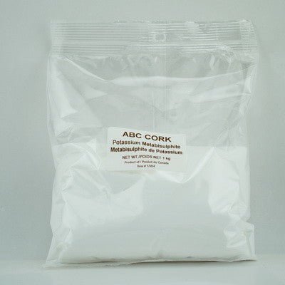Potassium Metabisulphite 1kg - Grain To Glass Inc