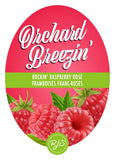 Rockin' Raspberry Rosé Orchard Breezin' 30 Pack Wine Labels - HJL Designs - Grain To Glass Inc
