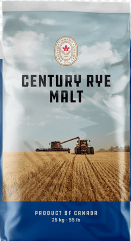 Rye Malt Bulk 55LB Bag - CMC - Grain To Glass Inc