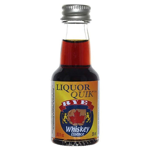 Rye Whiskey 20ml Spirit Essence Flavoring - Liquor Quik - Grain To Glass Inc