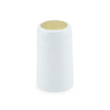 Shrink Cap - Solid White (30 Pack) - Grain To Glass Inc