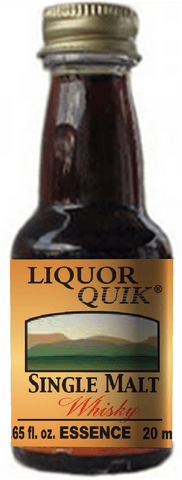 Single Malt Whiskey 20ml Spirit Essence Flavoring - Liquor Quik - Grain To Glass Inc