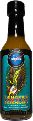 Taengkwa Sriracha Hot Sauce - Intergalactic Sauces - Grain To Glass Inc