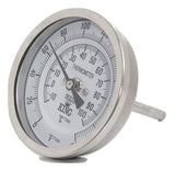 Thermometer 2" Probe Stainless Steel - Grain To Glass Inc