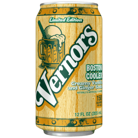 Vernors Boston Cooler Vanilla Ginger Ale – 355mL Can - Grain To Glass Inc