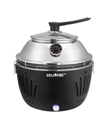 Vision Grills GrillTime Tailgater Portable Kamado Charcoal BBQ Grill - Grain To Glass Inc