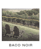 Baco Noir - Peel and Stick Wine Label - Grain To Glass Inc