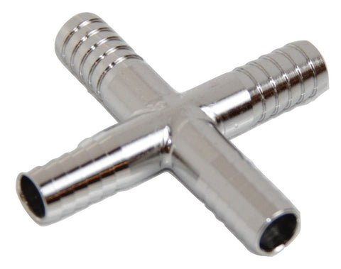 Barbed Stainless Steel Cross 3/8" - Grain To Glass Inc