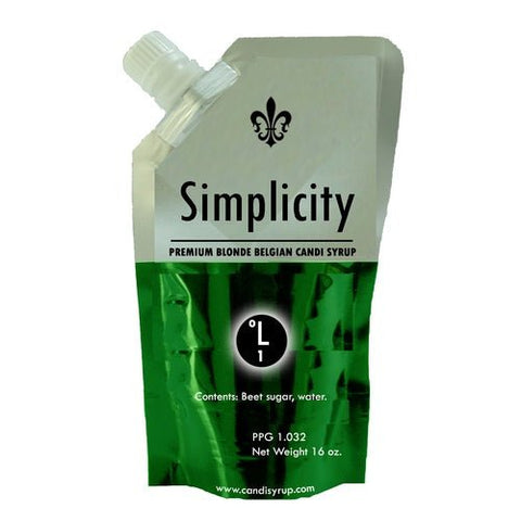 Blonde (Simplicity) Belgian Candi Syrup 1LB - Grain To Glass Inc