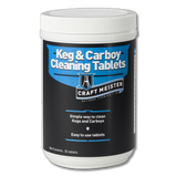 Keg and Carboy Cleaning Tablets (55 Count) - Craft Meister