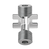 Draft Beer Wall Bracket – 3/8″ Bore - Krome C152 - Grain To Glass Inc