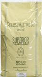 Flaked Wheat Bulk 55LB Bag - CMC - Grain To Glass Inc