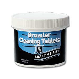 Growler Cleaning Tablets (25 Count) - Craft Meister