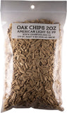 Oak Chips(Light Toast, American) 60g - Grain To Glass Inc