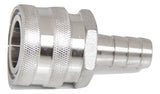 Quick Disconnect - 1/2" Barb Stainless Steel Female