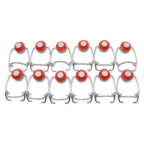 Replacement Swing Tops for EZ Cap Bottles - Pack Of 12 - Grain To Glass Inc