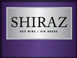 Shiraz - Peel and Stick Wine Label - Grain To Glass Inc