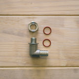 Stainless Steel Blow Off Barb for Ss Brewtech Brew Bucket Replacement Lid - Grain To Glass Inc