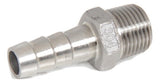 Barb 3/8" X 1/2" MPT Stainless Steel