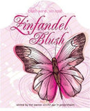 Ultra Wine Label Die Cut - Zinfandel Blush (Butterfly) - Grain To Glass Inc