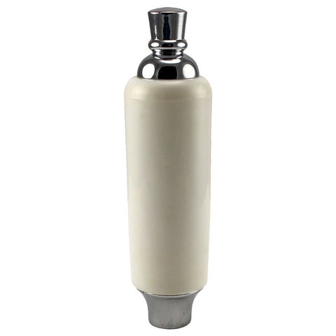 White 5" Tap Handle - Grain To Glass Inc