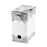 Wine Dispenser Box - Black & White 5 Liter - Grain To Glass
